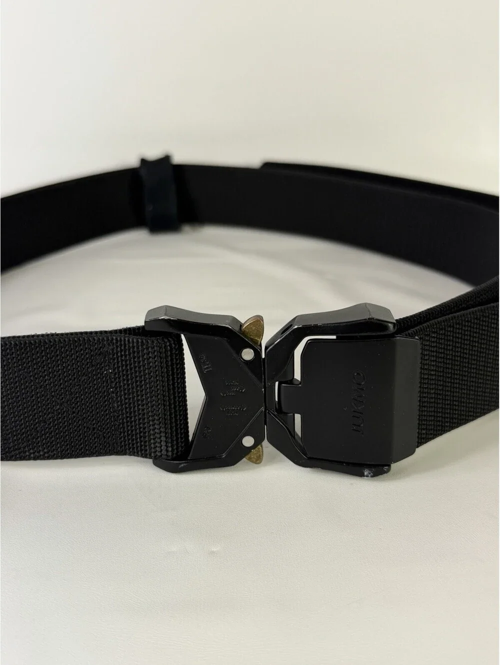 JUKMO Tactical Belt Quick Release Military Hiking Rigger Nylon Web Work Belt